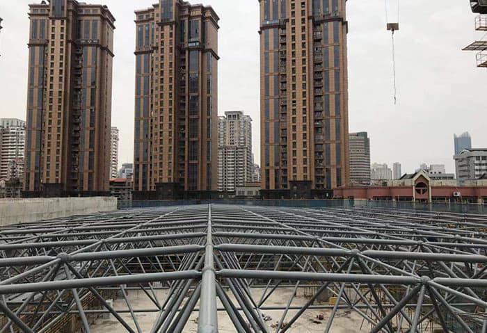 郏县螺栓球网架结构